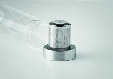 Logo trade firmakingid foto: Ühekordse seinaga klaaspudel 500ml